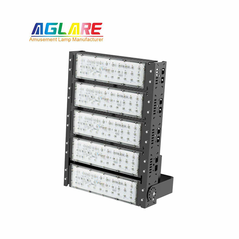 led彩色投光灯 带？250W变色RGB泛光灯游乐园公园景观户表照明