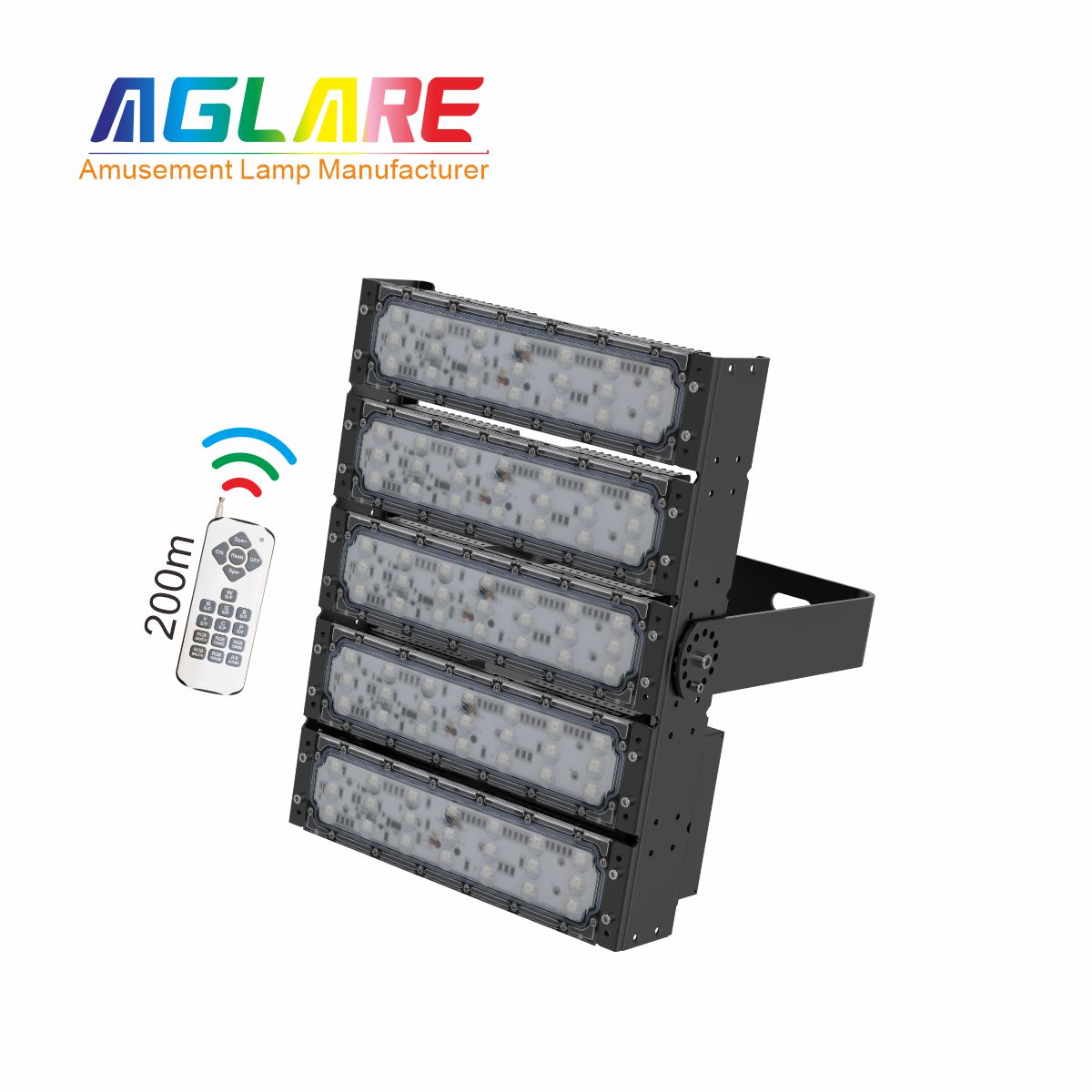 250W LED彩色投光灯RGB景观灯户表射灯带？仄