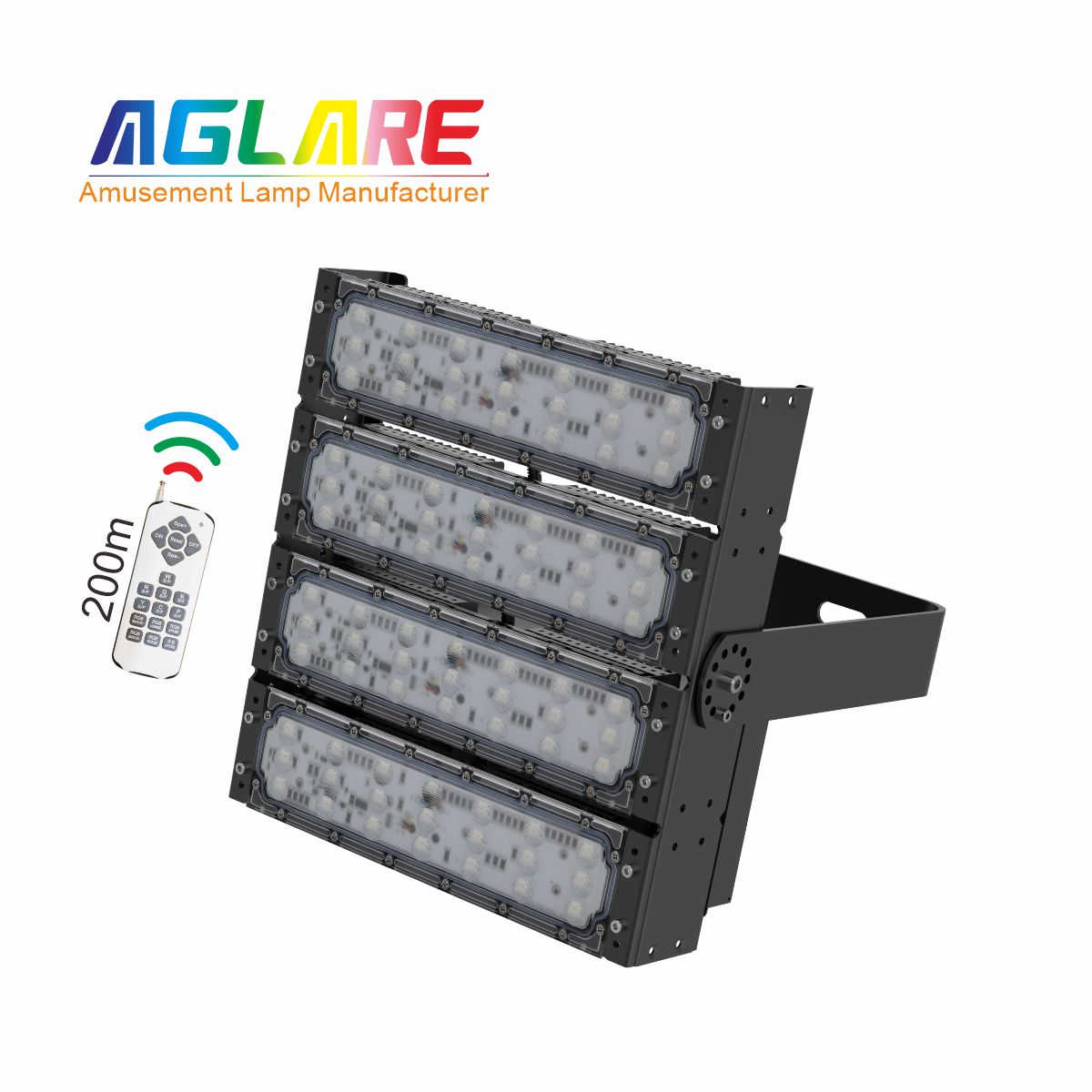 200W RGB彩色投光灯,变色户表射灯带？仄