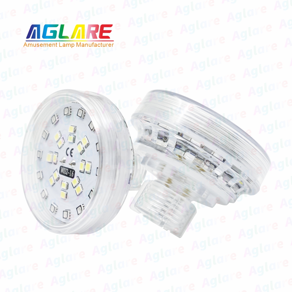 新型DW032 60mm 1-16自动法式RGB+W LED游乐场灯，用于娱乐照明