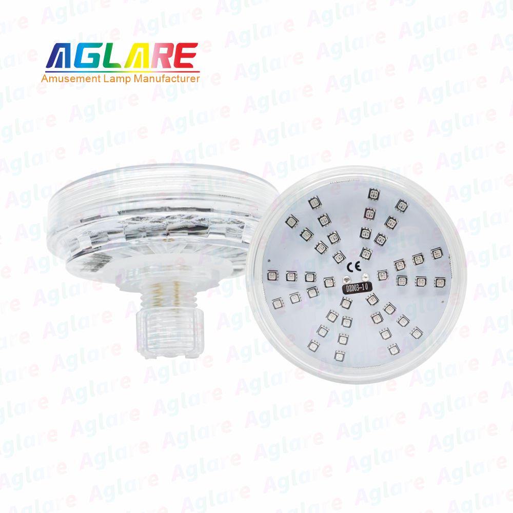 80mm RGB自动LED灯1-16旋转成效的游乐设施- AC24V， 48led